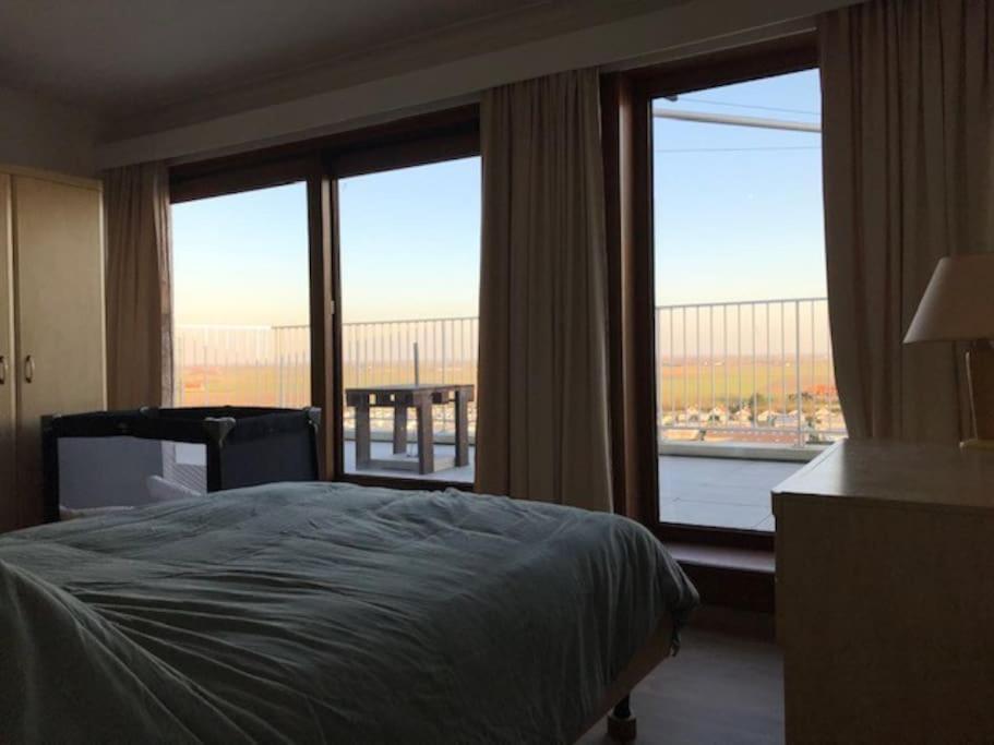 Апартаменты Penthouse Met Zeezicht En 2 Terrassen Миделкерк Экстерьер фото